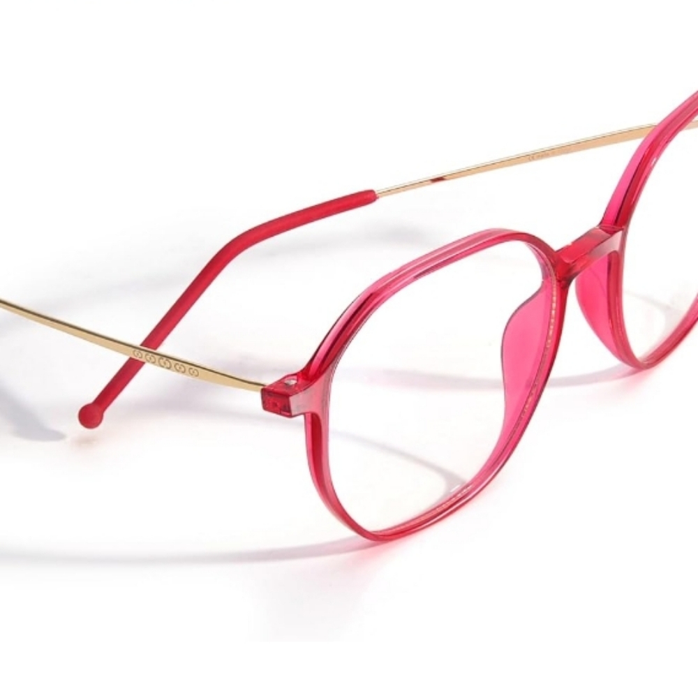 Blue Light Blocking Glasses Anti Glare Eye Protection Red Frame